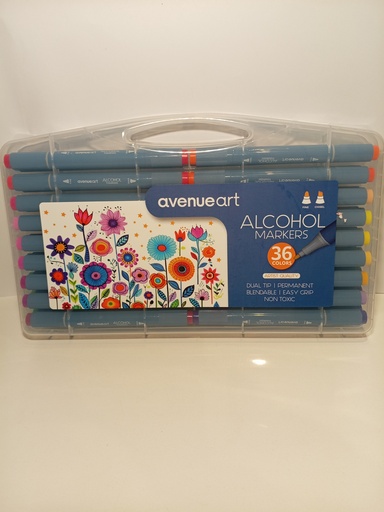 MARCADORES AVENUE ART 36 COLORES