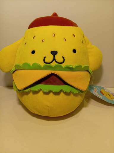 SQUISHMALLOWS POMPOMPURIN HAMBURGUESA
