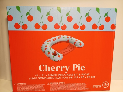 SALVAVIDAS INFLABLE CEREZA