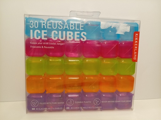 CUBOS DE HIELO REUTILIZABLES 30 UNI.