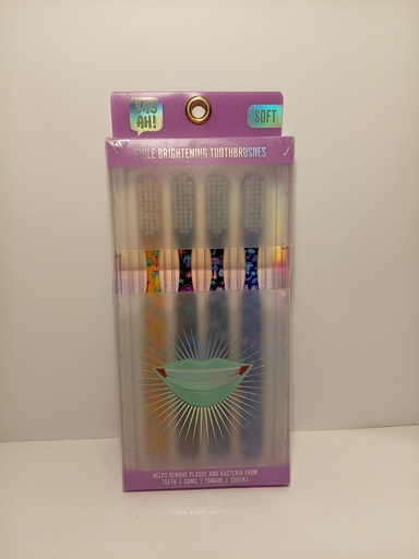 CEPILLO DE DIENTES SET DE 4 UNIDADES