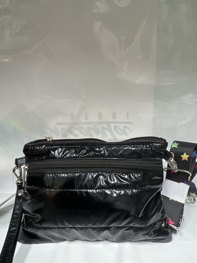 BANDOLERA NEGRA TOO TRENZ