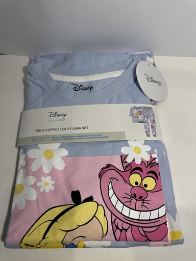 PIJAMA ALICIA EN EL PAÍS DE LAS MARAVILLAS TALLA 2XS