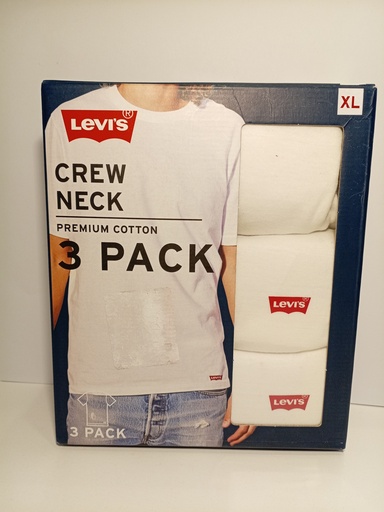 PACK 3 CAMISAS LEVIS TALLA XL