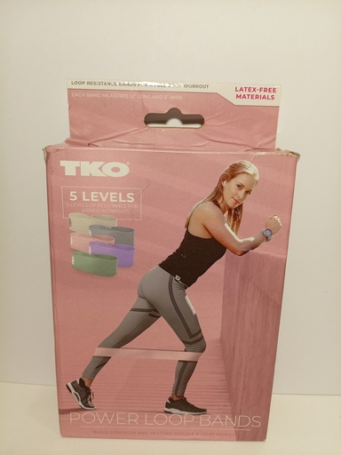 TKO SET DE 5 BANDAS DE RESISTENCIA 