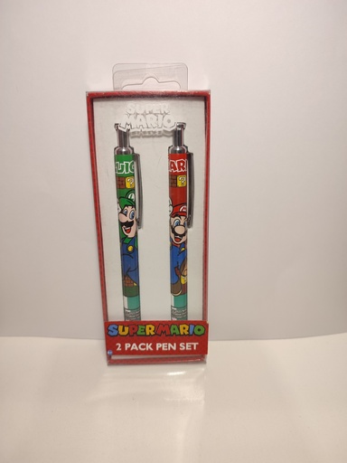 BOLÍGRAFO MARIO Y LUIGUI- 2PACK