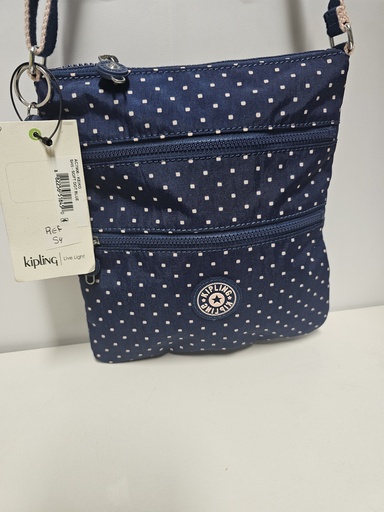 BANDOLERA KIPLING SOFT DOT BLUE