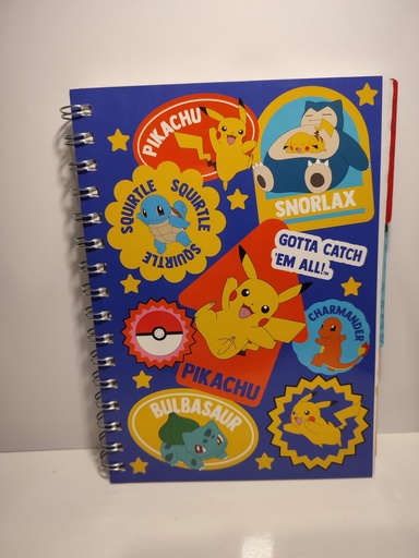 LIBRETA DE NOTAS- PIKACHU