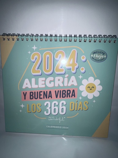 CALENDARIO 2024 MR.WONDERFUL