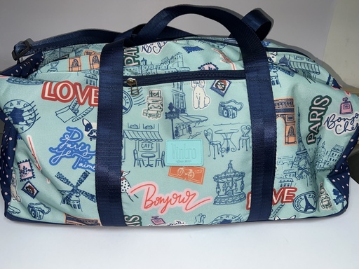 BOLSO DE VIAJE VINTRO PERROS PARIS