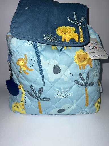 BOLSO STEPHEN JOSEPH AZUL DE LEONES