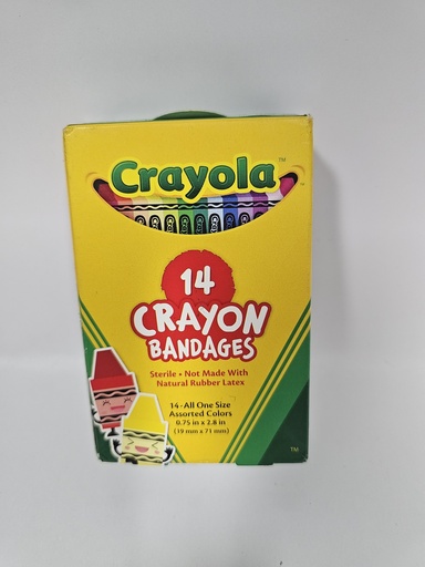 CRAYOLA 14 CRAYON BANDAGES