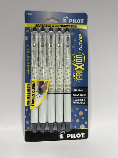 PILOT  FRIXION ERASABLE & RETRACTABLE SET DE 5