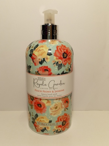  JABON DE MANO PEACH PEONY & JAZMINE ROYALE GARDEN