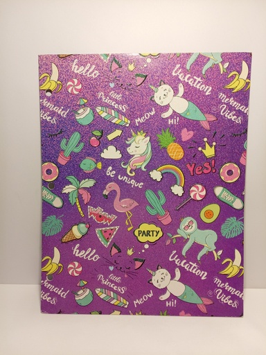 CARPETA CARTA UNICORNIO