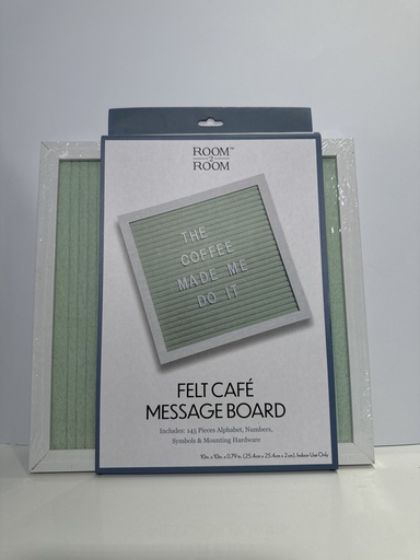 MESSAGE BOARD FONDO VERDE