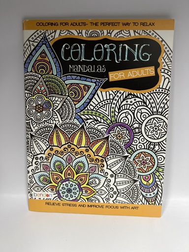 LIBRO DE ADULTOS PARA COLOREAR MANDALAS
