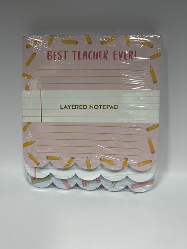 LIBRETA DE NOTAS SET DE 3 BEST TEACHER EVER