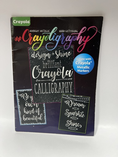 LIBRO CRAYOLIGRAPHY CRAYOLA