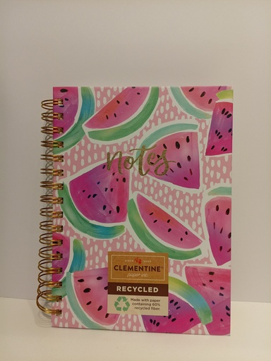 LIBRETA ESPIRAL DE NOTAS PATILLAS