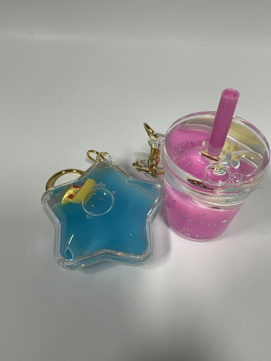 LLAVERO DE AGUA ESTRELLA/VASO