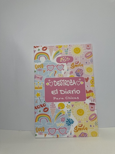 DESTROZA EL DIARIO PARA CHICAS Fondo Azul