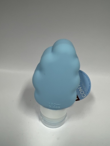 CONTENEDOR DE SILICONE TRAVEL AZUL 