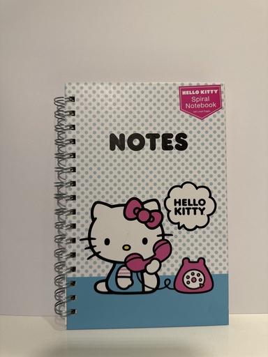 LIBRETA DE NOTAS HELLO KITTY VARIAS