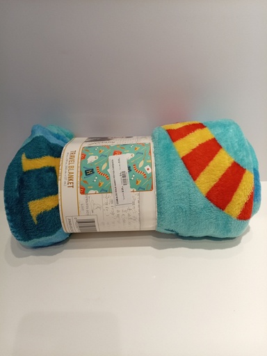 COBIJA DE VIAJE HARRY POTTER TURQUESA