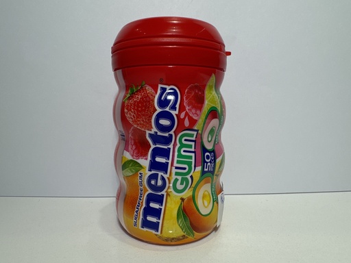MENTOS GUM RED FRUIT LIME