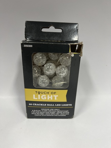 LUCES LED - ESFERAS TOUCH OF LIGHT 20 LUCES