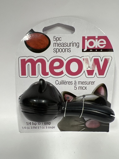 JOIE MEOW 5PC MEASURING SPOONS