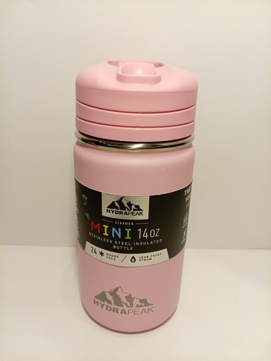 TERMO ROSADO 14 OZ HYDRAPEAK PEQ  