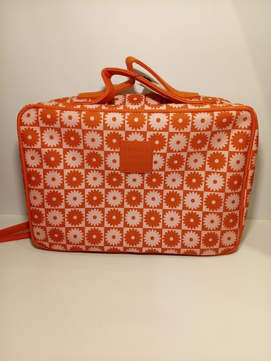 PORTACOSMETICOS NARANJA DE FLORES TENDER LOVE CARRY 