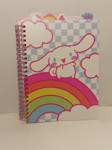 LIBRETA ESPIRAL DE CINNAMOROLL