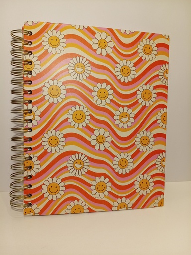 LIBRETA ESPIRAL SKETCH MARGARITAS