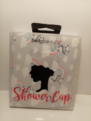 GORRO IMPERMEABLE DE BAÑO PANDAS/ARCOIRIS