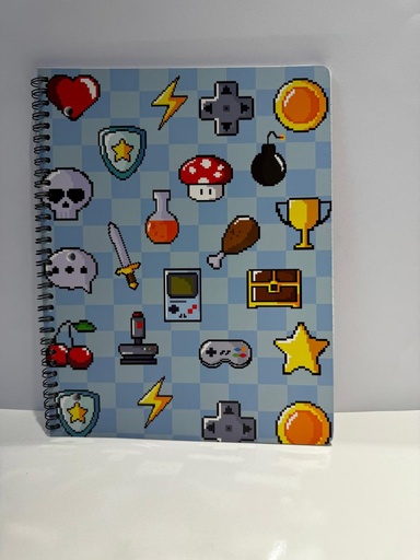 CUADERNO ESPIRAL JUEGOS