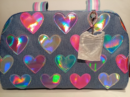 BOLSO VIAJERO DE CORAZONES