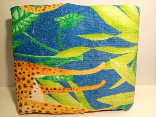 TOALLA DE BAÑO BEACH TOWEL JAGUAR FLOR