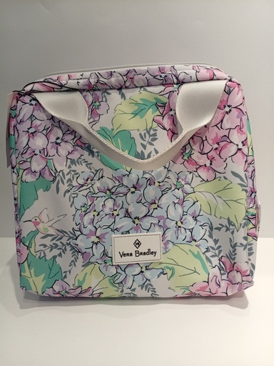 LONCHERA PARA COMIDA VERA BRADLEY FLORES MORADAS