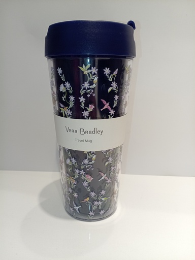 TERMO MORADO CON FLORES VERA BRADLEY