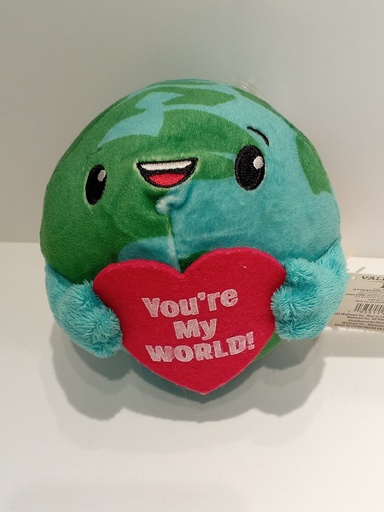 PELUCHE REDONDE DE MUNDO