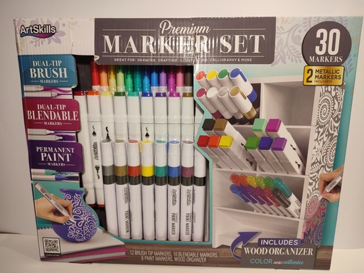 MARCADORES MARKER SET 30 MARKERS