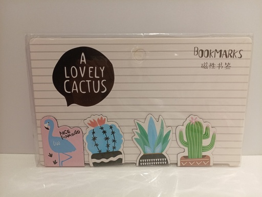 MARCADORES MAGNETICOS A LOVELY CACTUS