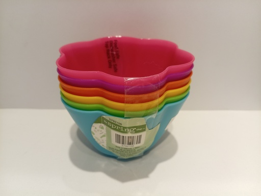 SET DE 6 TASAS DE COLORES 5OZ