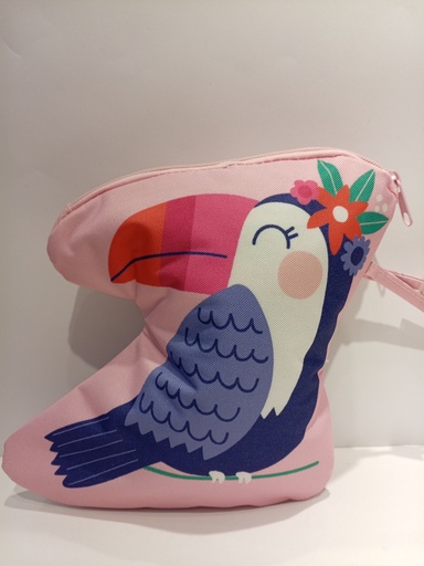 TOALLA CON BOLSO TUCAN 