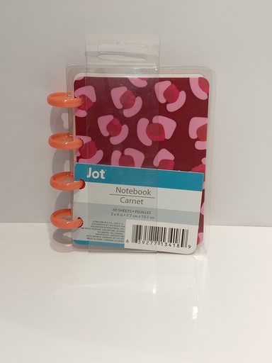 MINI LIBRETA DE NOTAS ESPIRAL ANIMAL PRINT