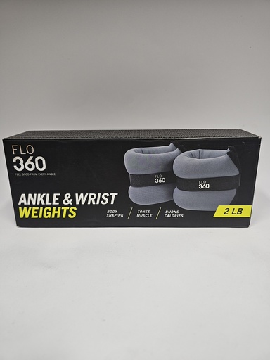 PESAS PARA TOBILLOS Y MUÑECAS 2LB.