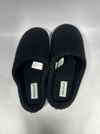 PANTUFLAS NEGRAS AEROSOLES M (6 1/2-7 1/2)